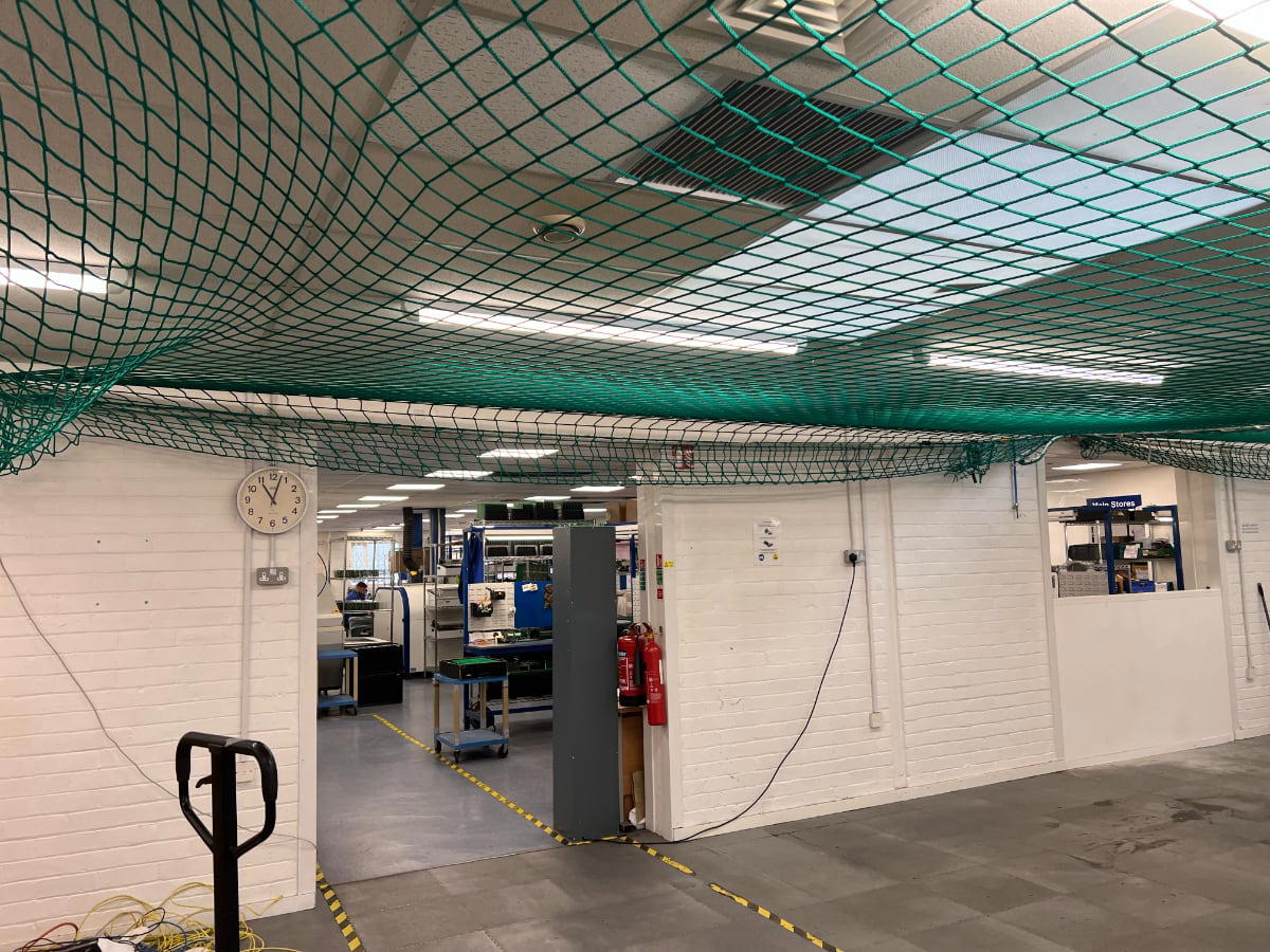 Under Netting Inside Image