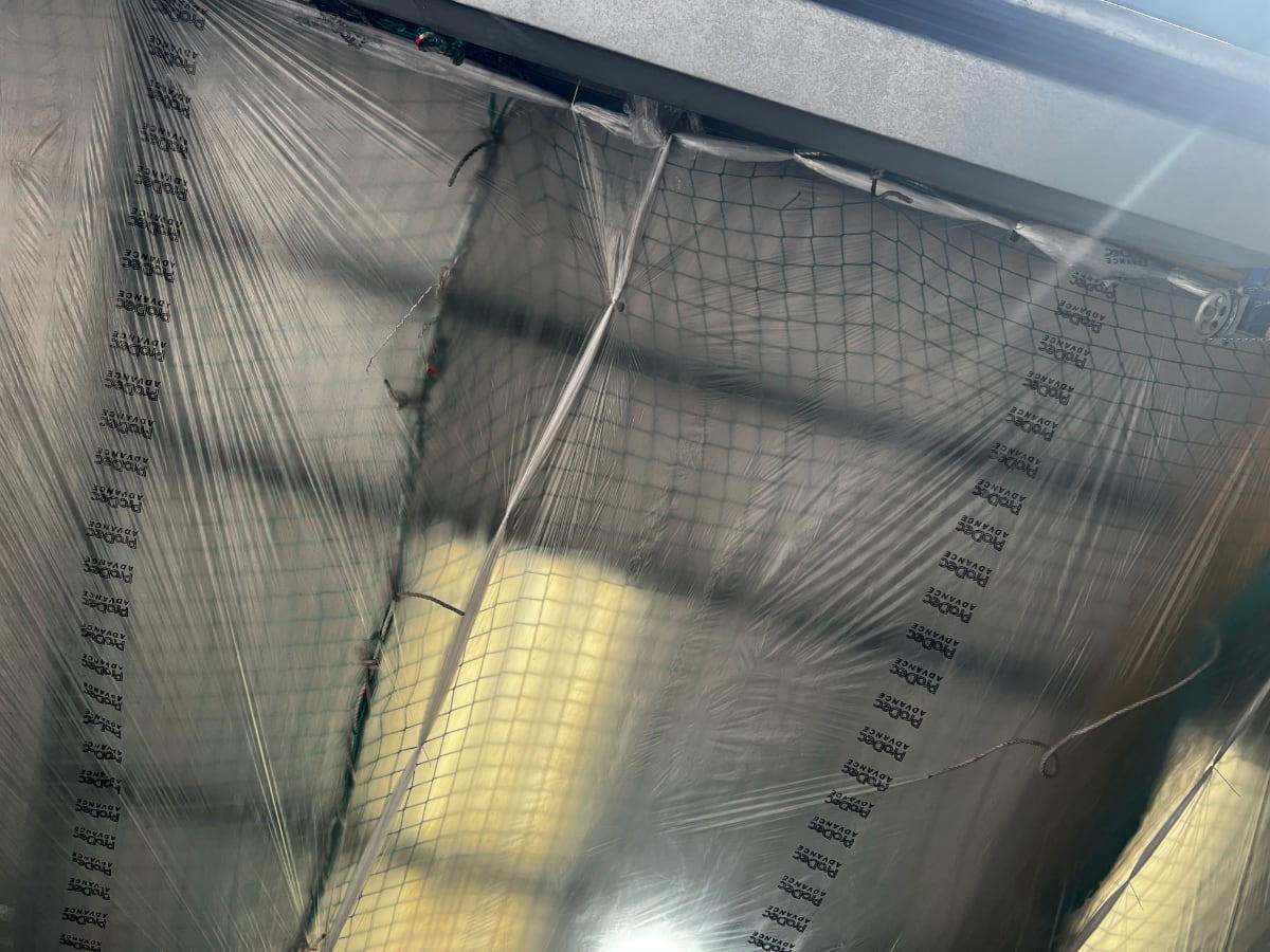 Under Netting Inside Image