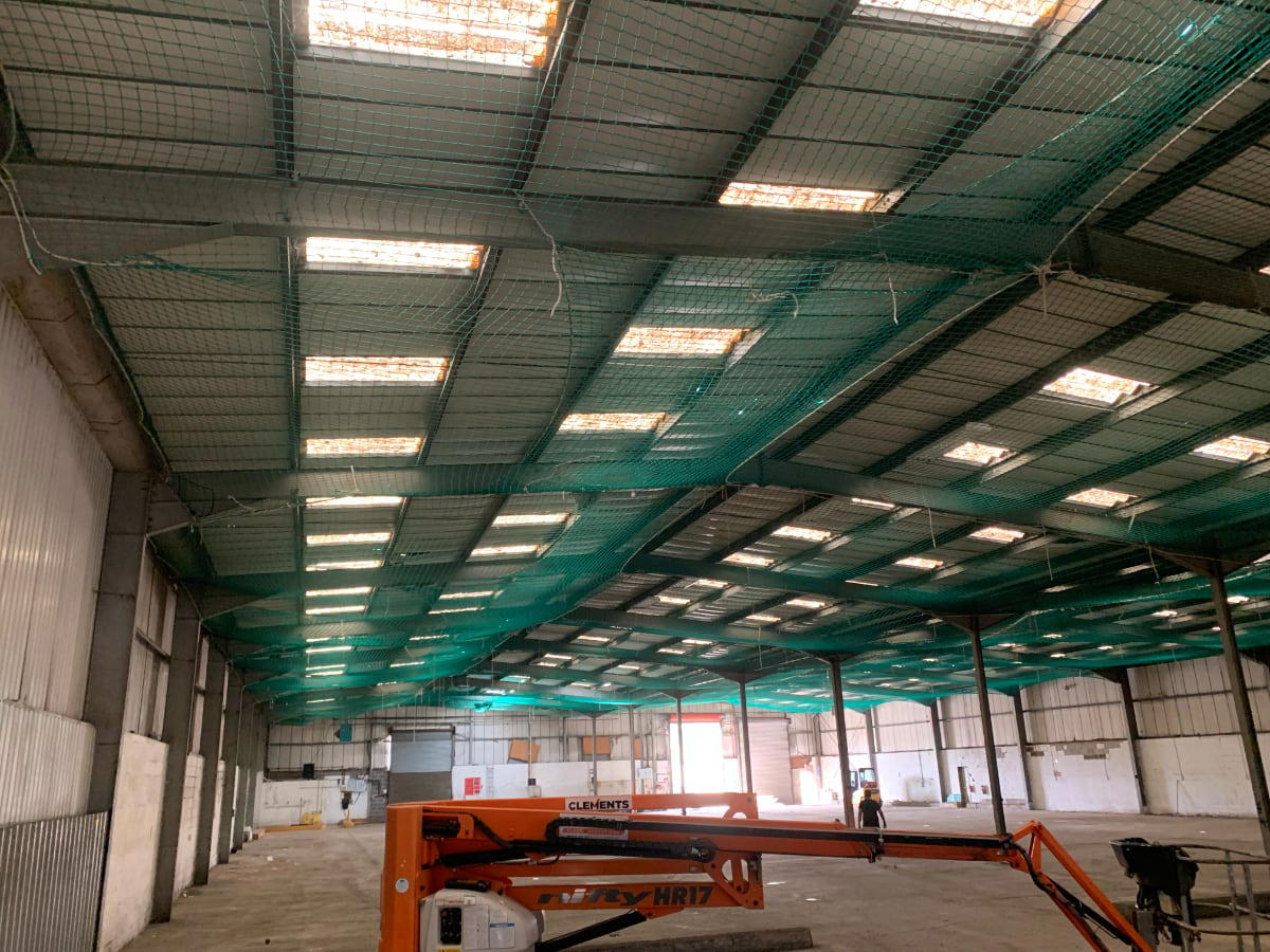 Under Netting Inside Image