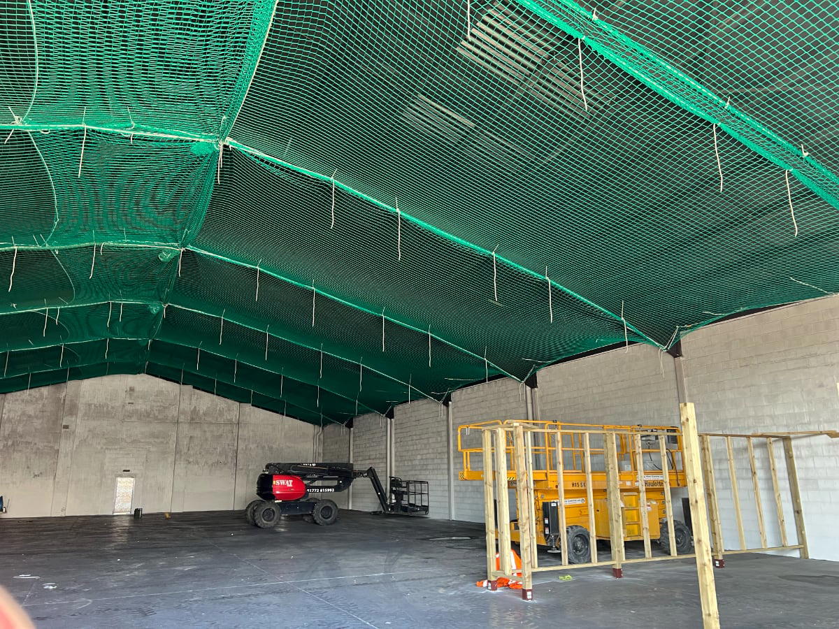 Under Netting Inside Image