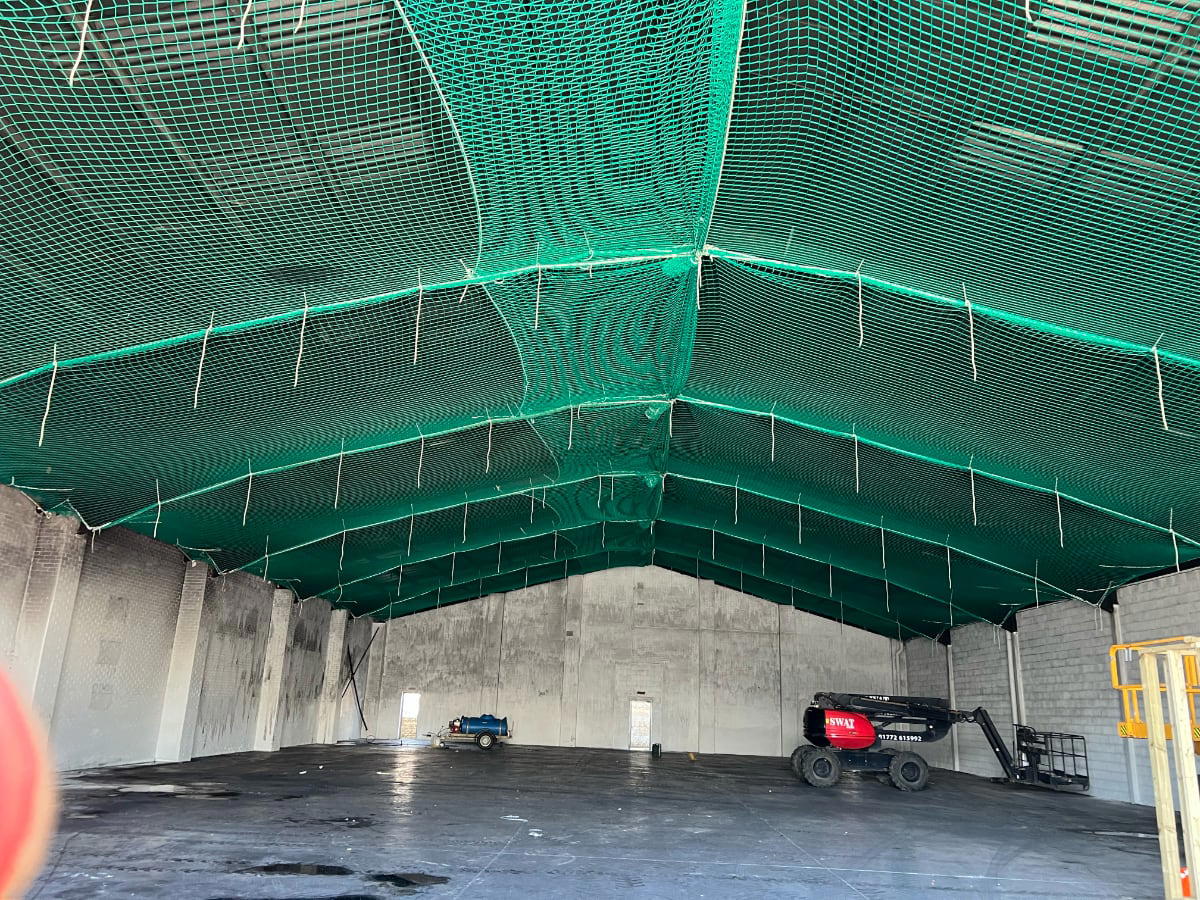 Under Netting Inside Image