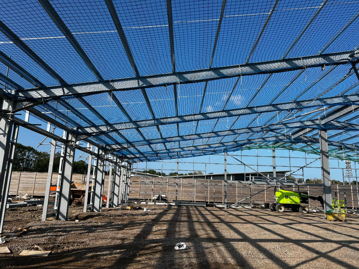 Under Netting outside Image