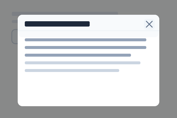 Post Modal Block
