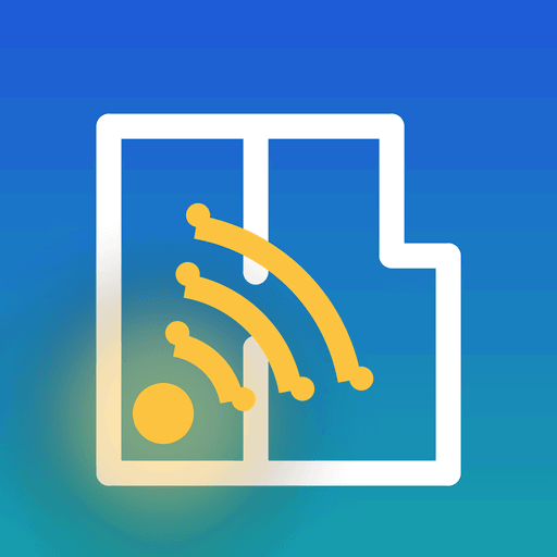 The WiFi Plan app icon: WiFi waves over a floor plan